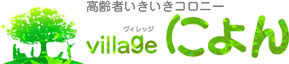 ヴィレッジによん ロゴ
